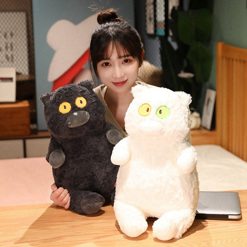 Kawaii Big-Eyed Cat Plushies