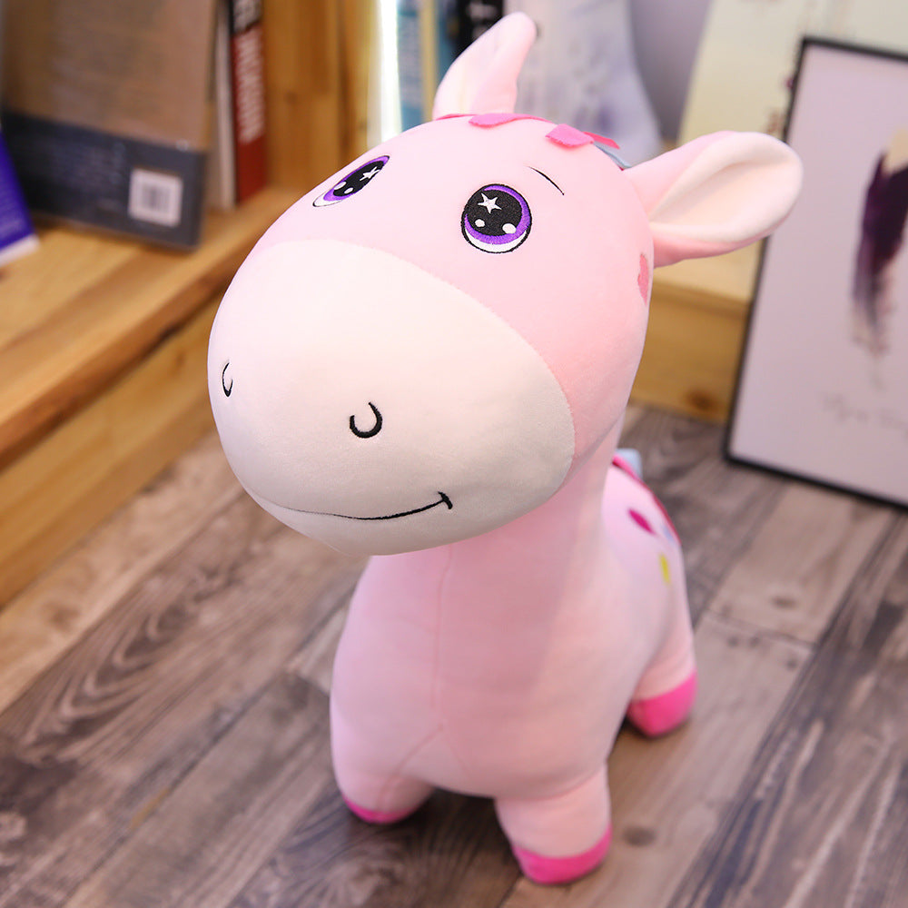 Kawaii Colorful Donkey Plushies