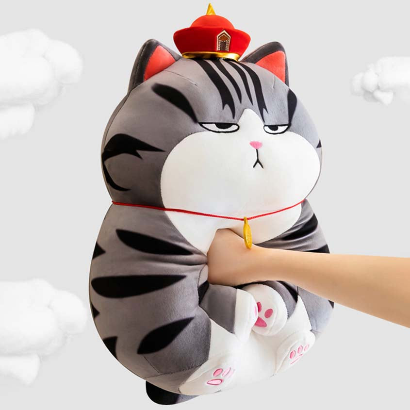 Kawaii Majestic Emperor Cat Plushie