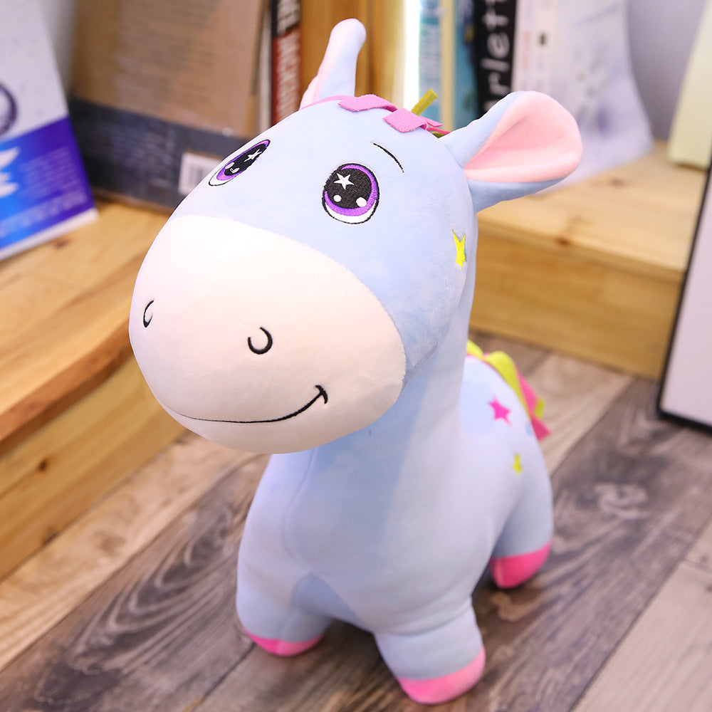 Kawaii Colorful Donkey Plushies