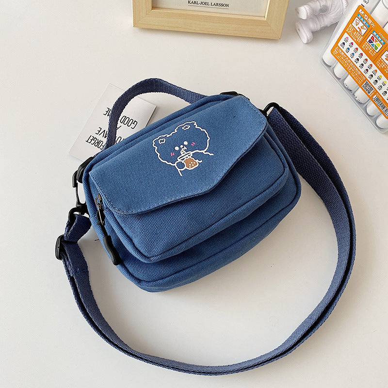 Kawaii Milk Tea Bear Shoulder Bag