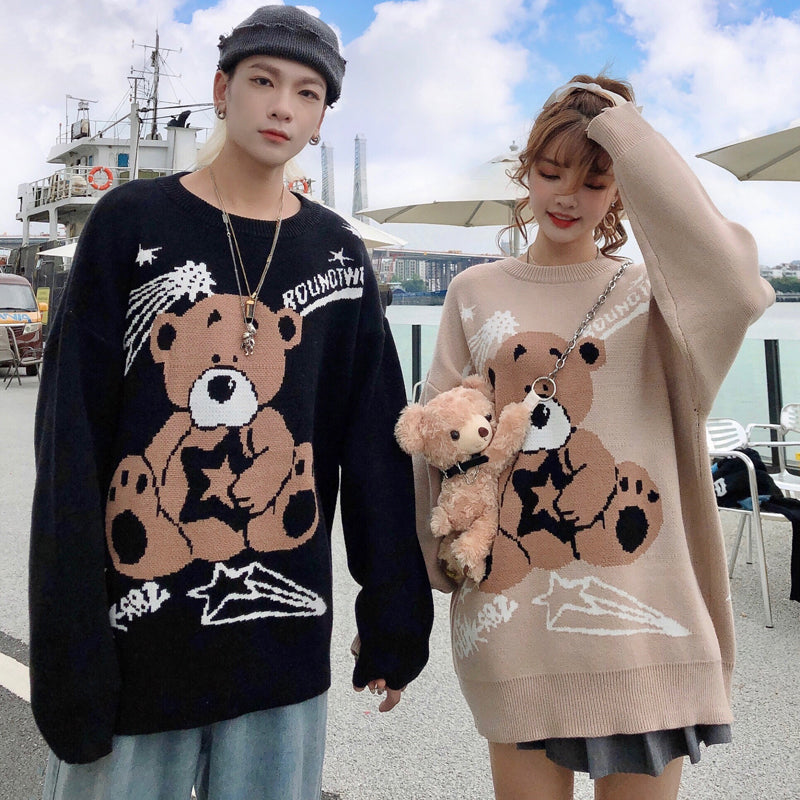 Bear-y Cozy Kawaii Sweater