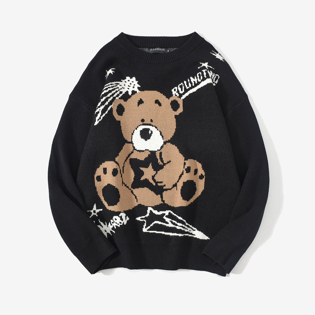 Bear-y Cozy Kawaii Sweater