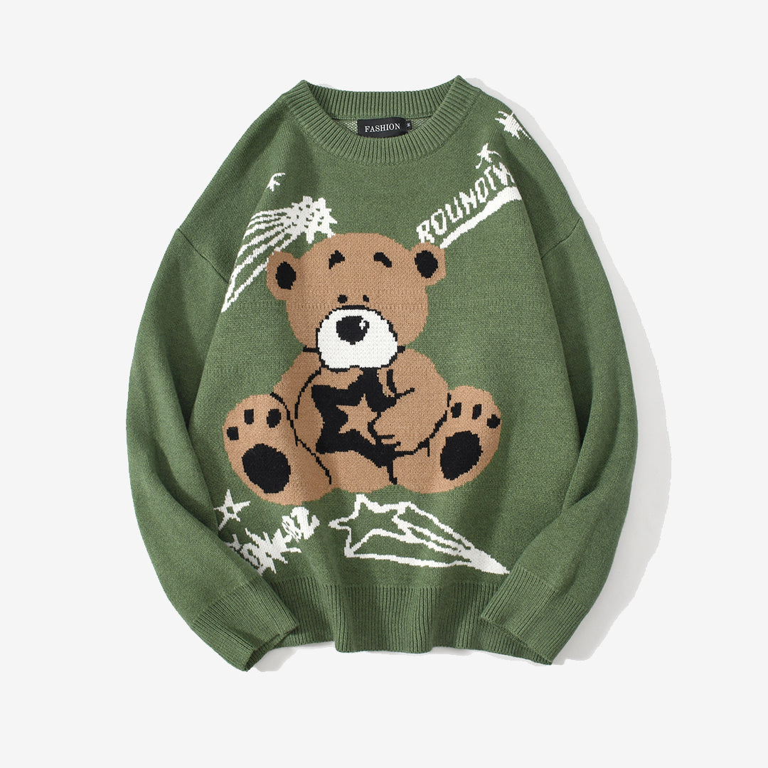 Bear-y Cozy Kawaii Sweater