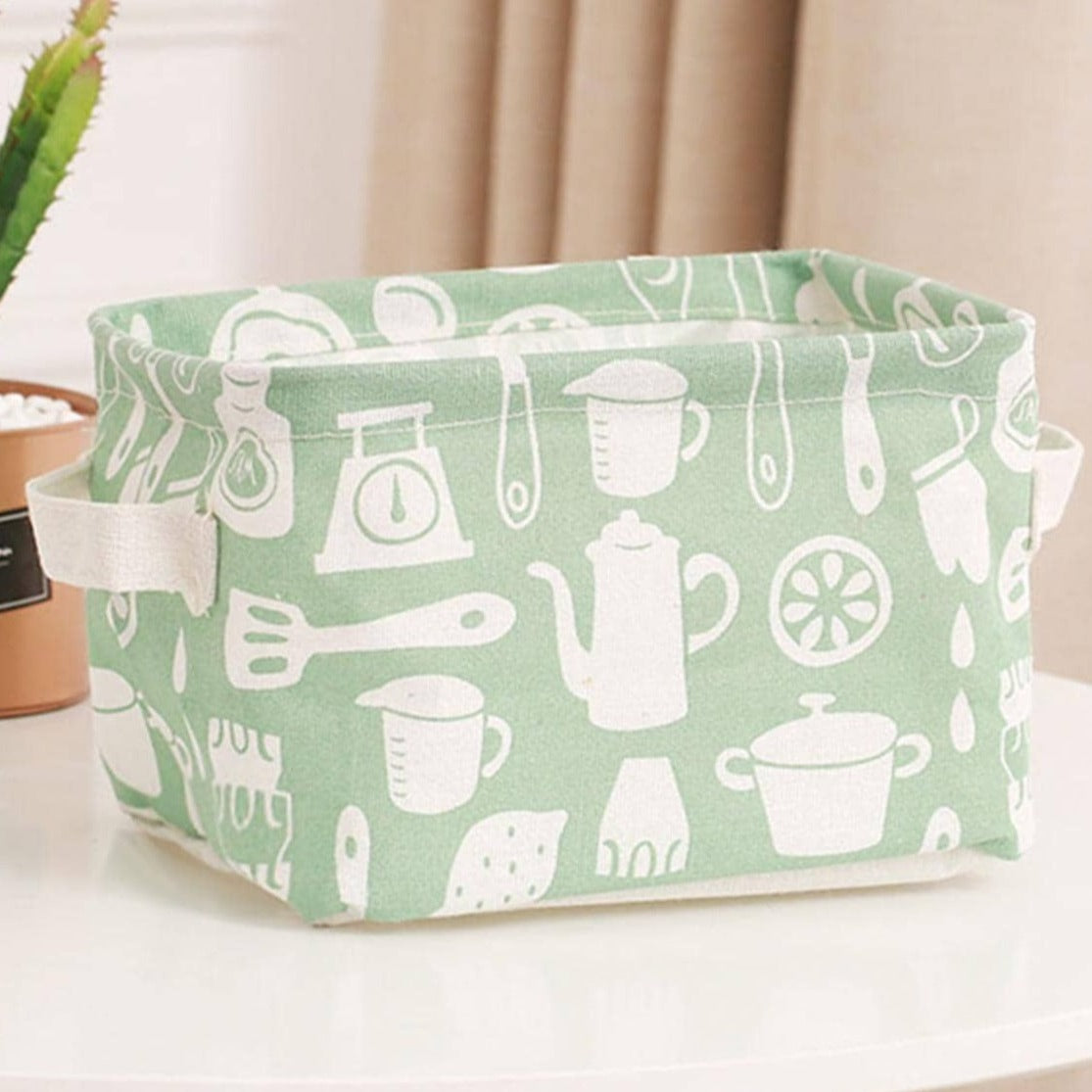 Kawaii Fabric Baskets Collection
