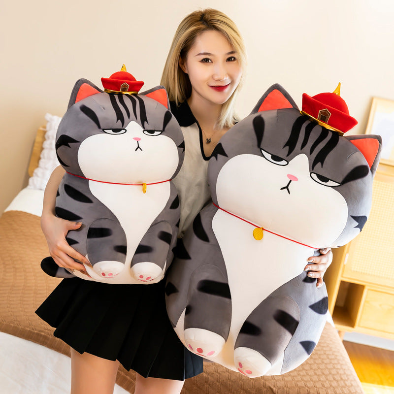 Kawaii Majestic Emperor Cat Plushie