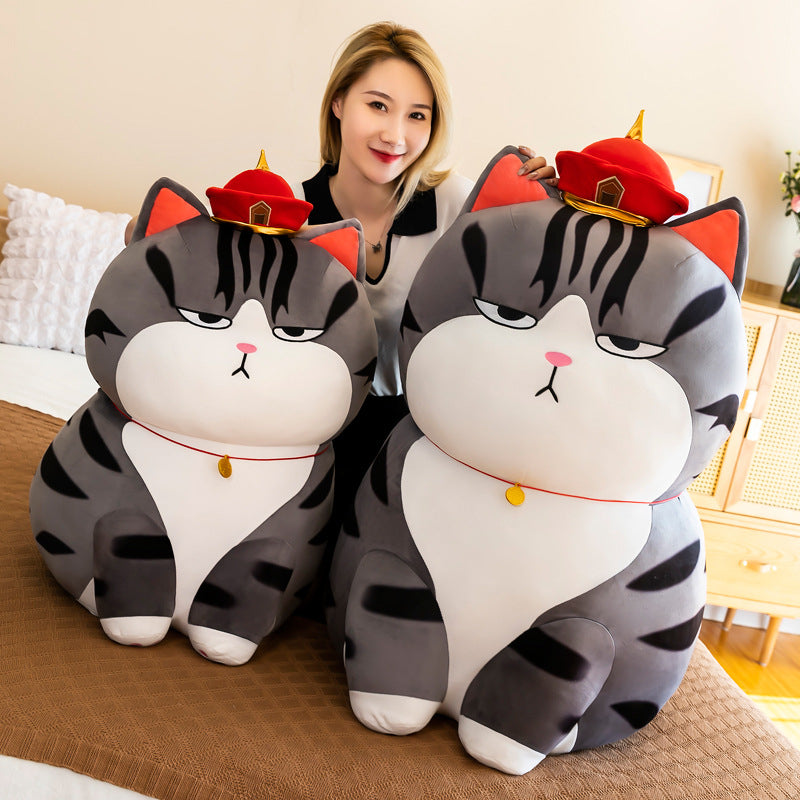 Kawaii Majestic Emperor Cat Plushie