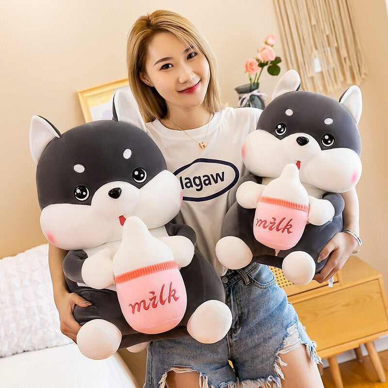 Milkie The Kawaii Baby Husky Plushie