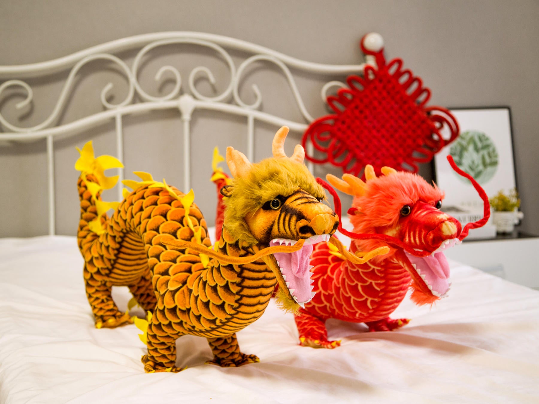 Kawaii Chinese Dragon Plushies Duo