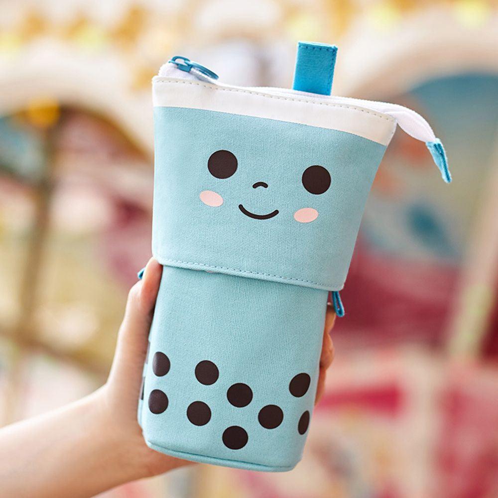 Kawaii Boba Milk Tea Pencil Cases
