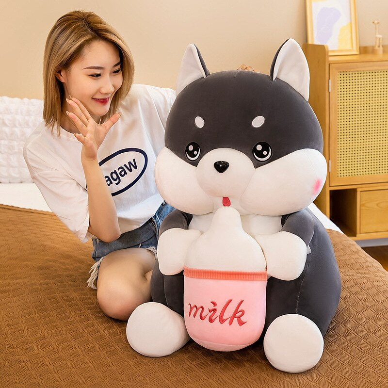 Milkie The Kawaii Baby Husky Plushie