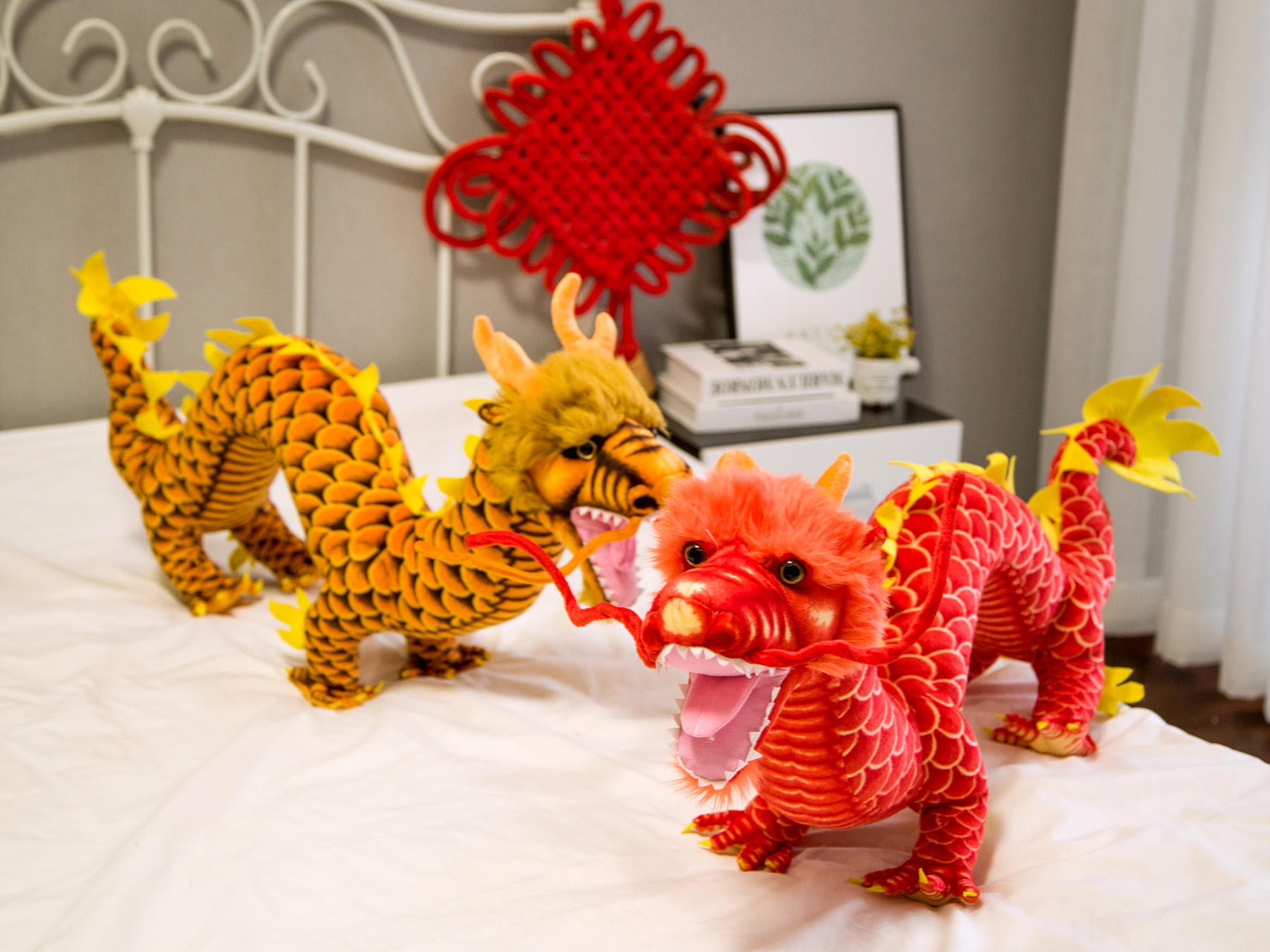 Kawaii Chinese Dragon Plushies Duo