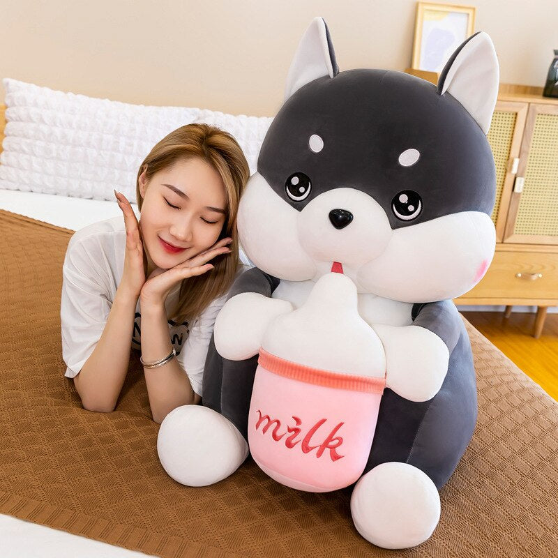Milkie The Kawaii Baby Husky Plushie