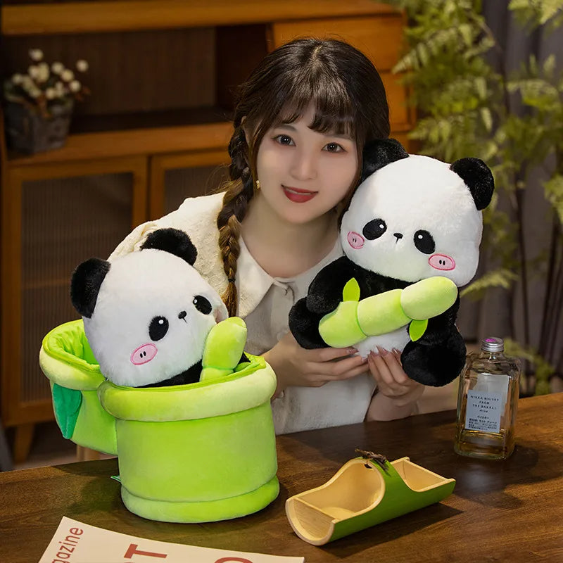 Kawaii Bamboo Panda Plushie