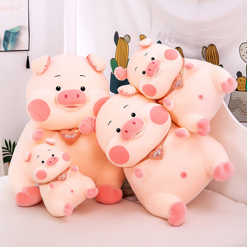 Lovey The Kawaii Squishy Pig Plushie