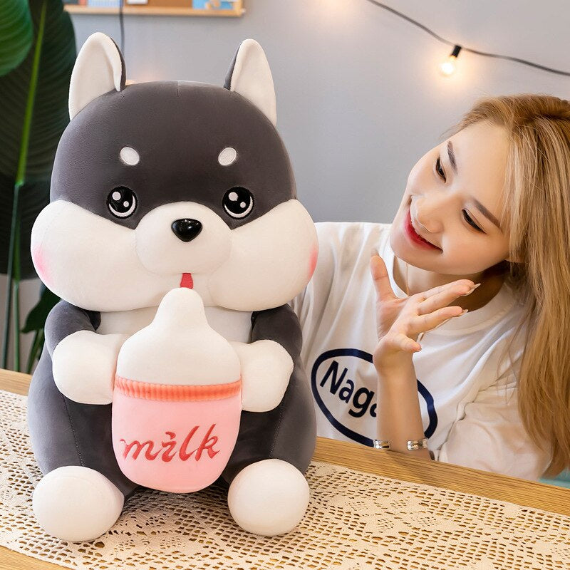 Milkie The Kawaii Baby Husky Plushie
