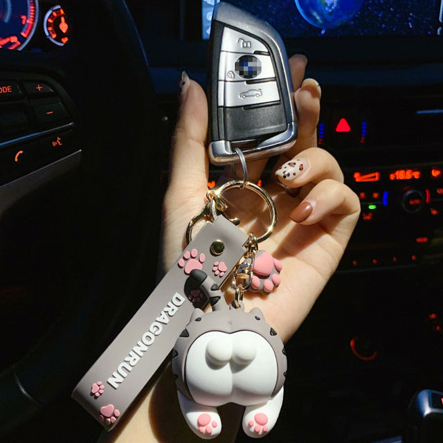 Kawaii Cat Butt Keychains