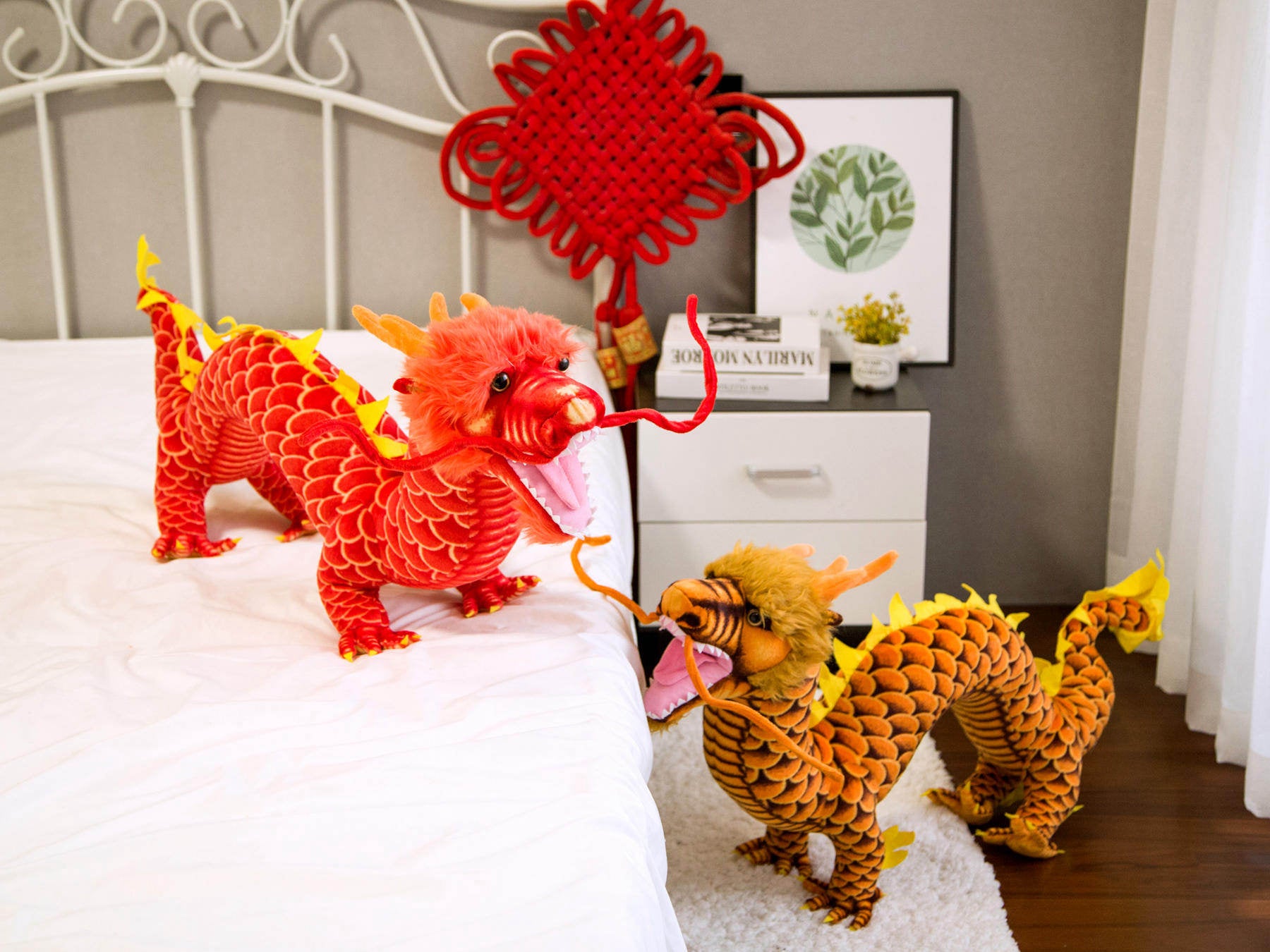Kawaii Chinese Dragon Plushies Duo
