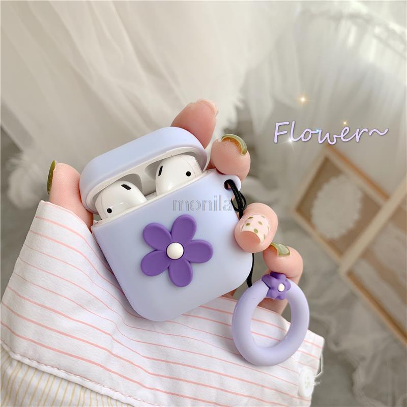 Kawaii Colorful Flower Airpod Cases