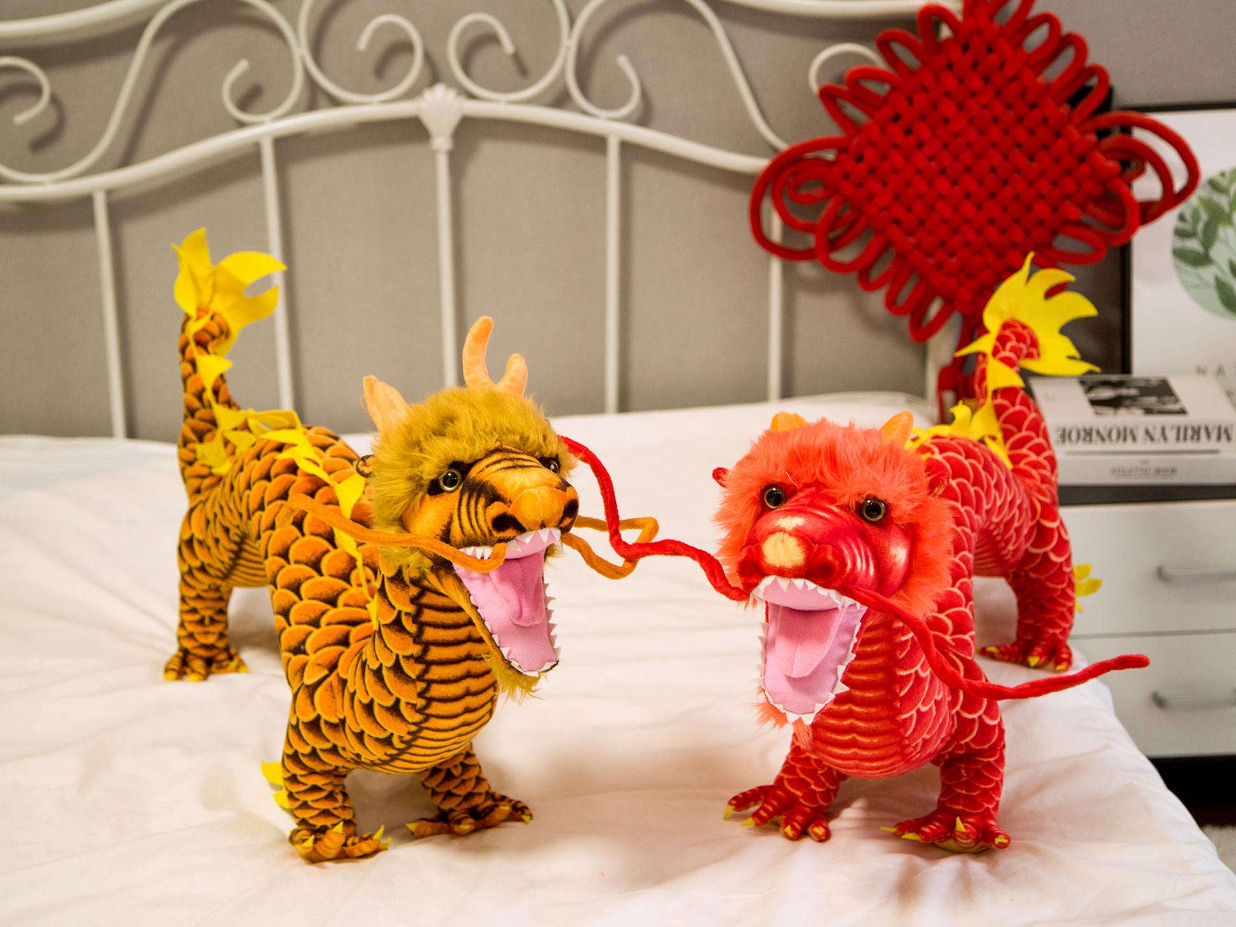 Kawaii Chinese Dragon Plushies Duo