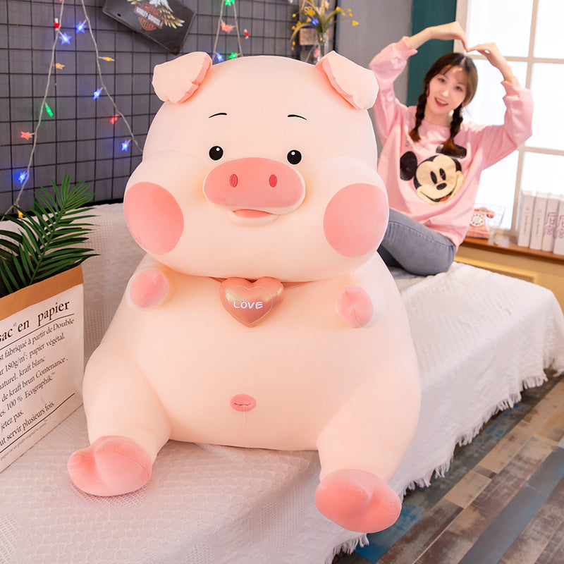 Lovey The Kawaii Squishy Pig Plushie