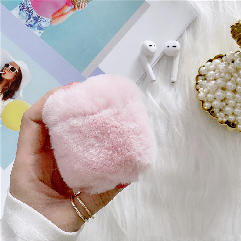 Kawaii Fuzzy AirPod Cases