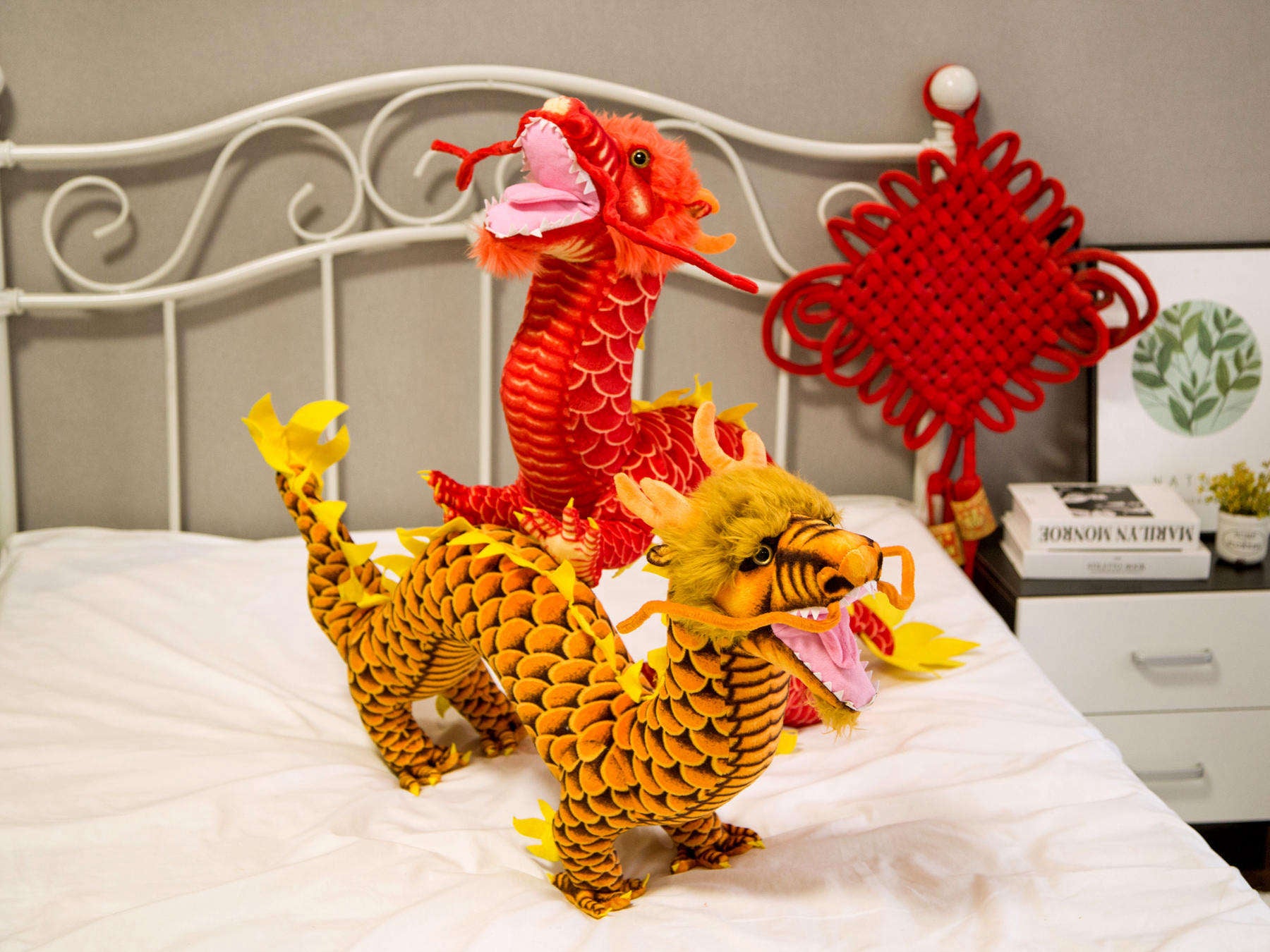 Kawaii Chinese Dragon Plushies Duo