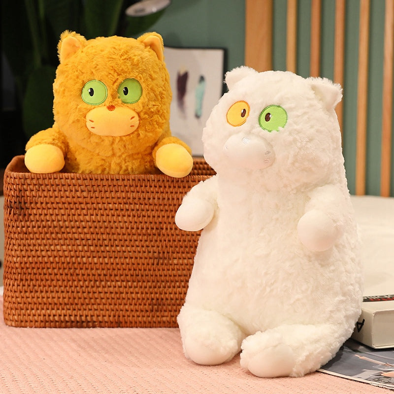 Kawaii Big-Eyed Cat Plushies