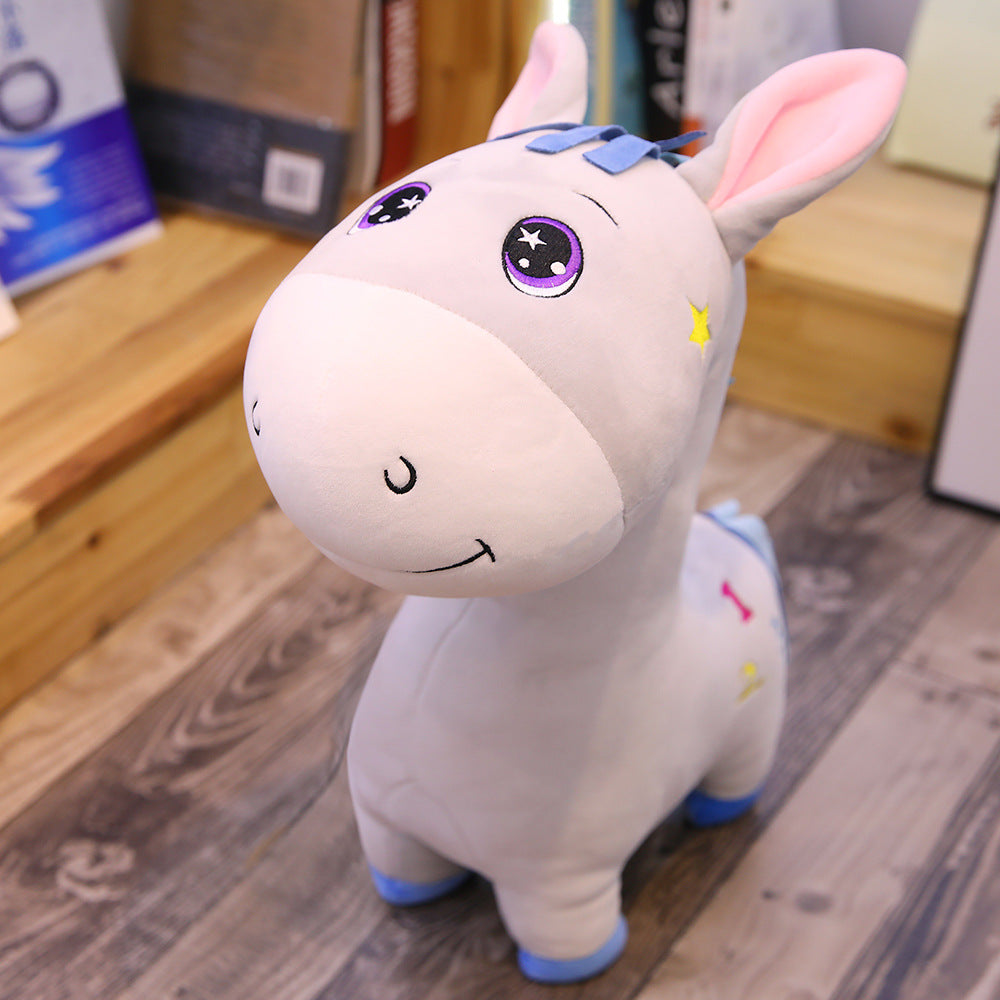 Kawaii Colorful Donkey Plushies