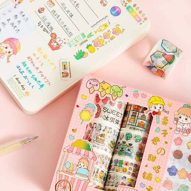 Kawaii Creativity Sticker Boxes