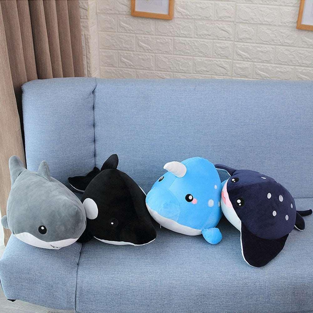 Aquatic Kawaii Sea Animal Plushies