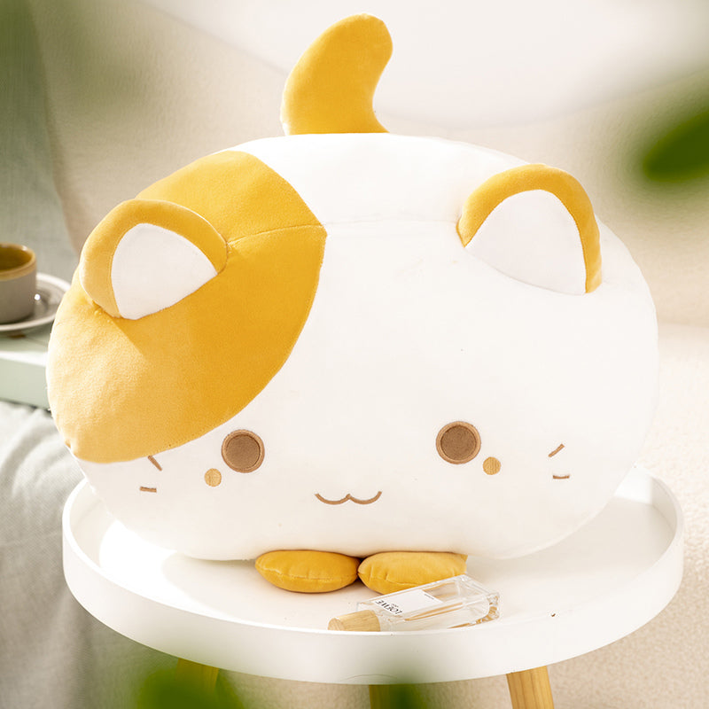 Cutie & Fluffy the Squishy Cat Pillow Plushies Wakaii