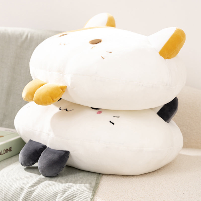 Cutie & Fluffy the Squishy Cat Pillow Plushies Wakaii