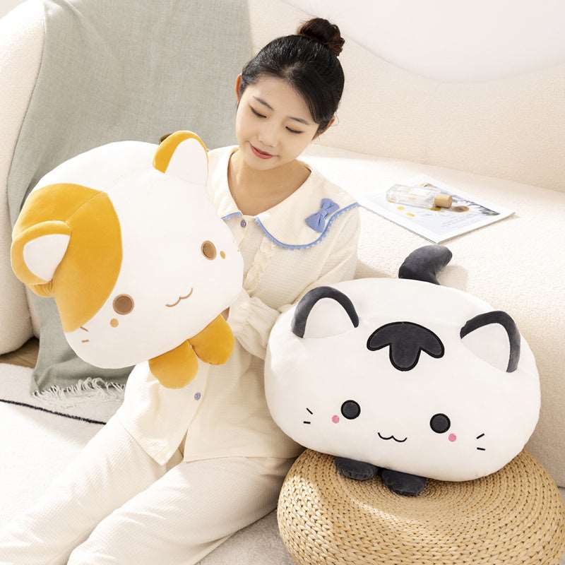 Cutie & Fluffy the Squishy Cat Pillow Plushies Wakaii