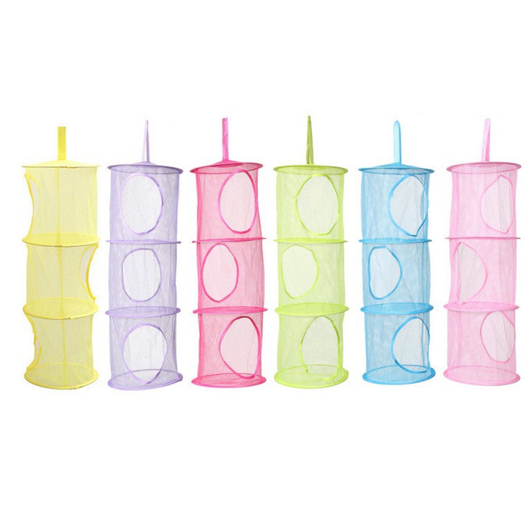 Kawaii Colorful Hanging Mesh Organizers