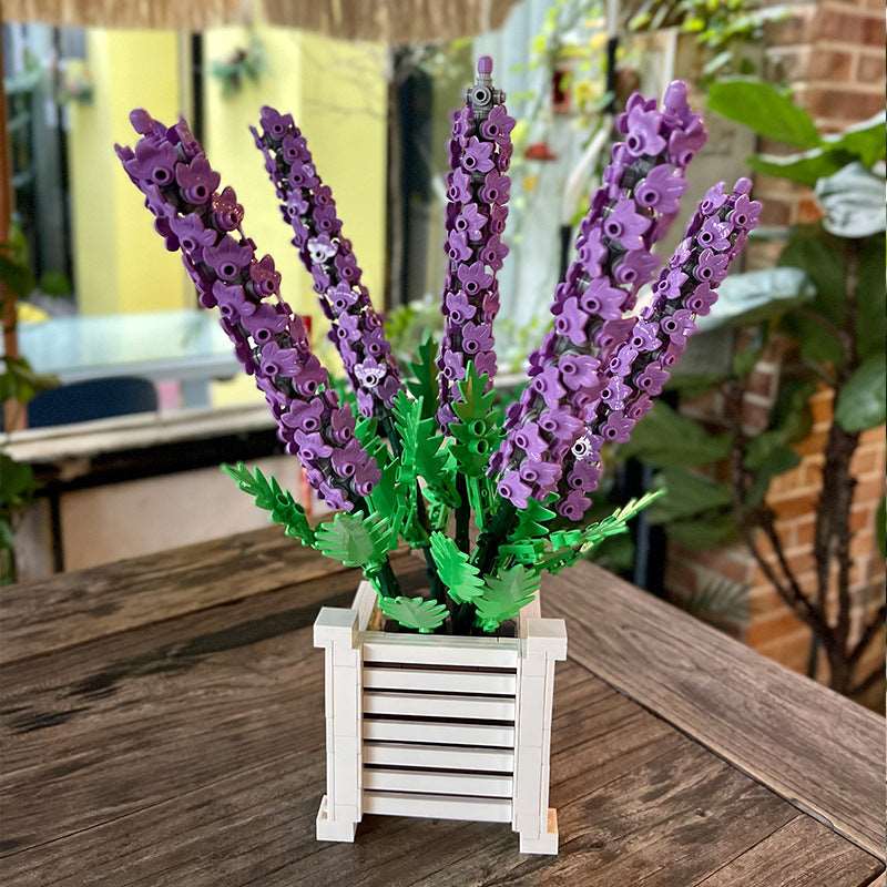 Enchanting Lavender Dreamland Building Blocks