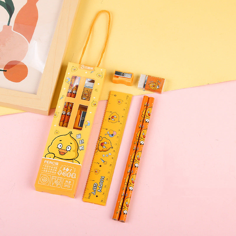 Fashion Personalized Portable Stationery Set Wakaii