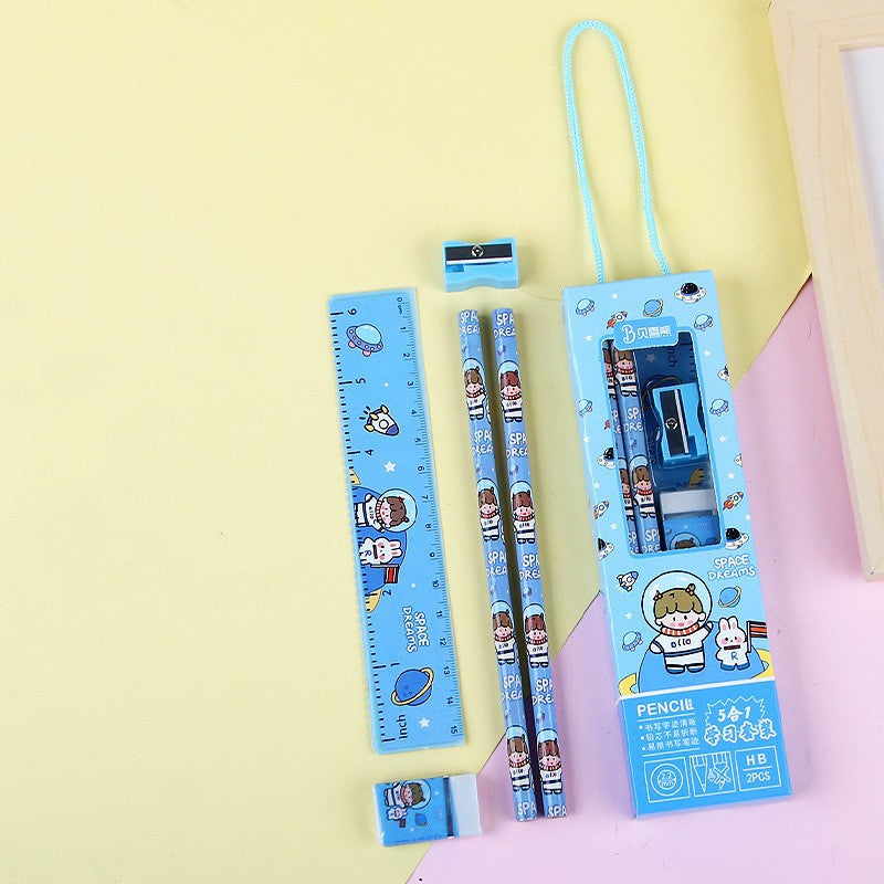 Fashion Personalized Portable Stationery Set Wakaii
