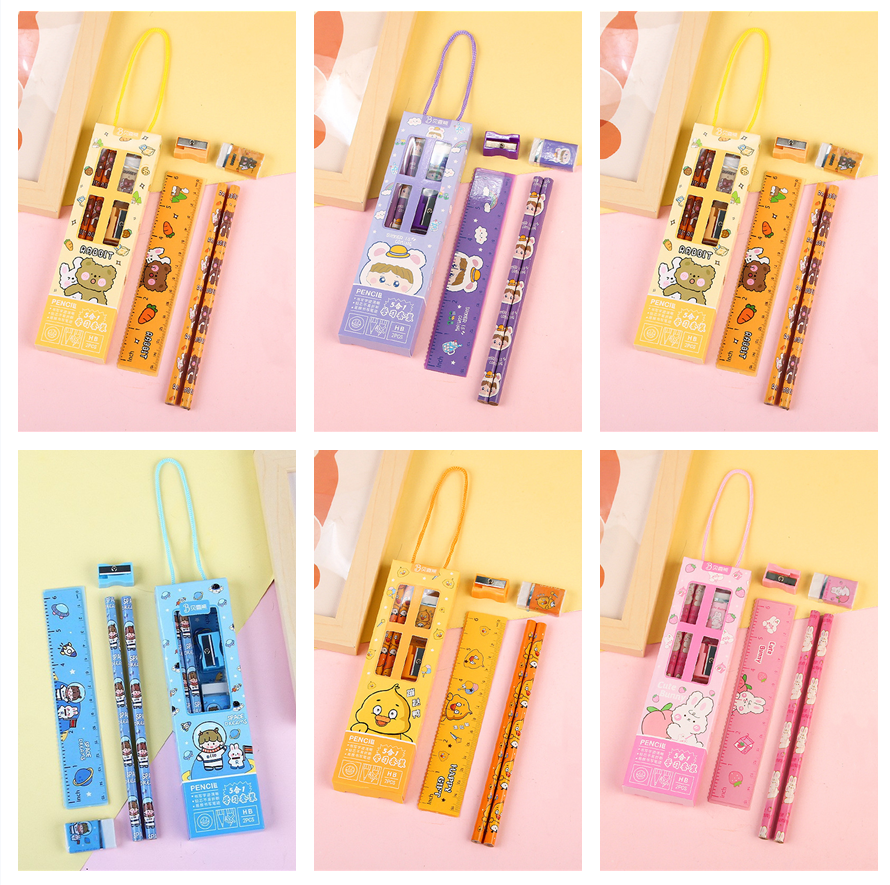 Fashion Personalized Portable Stationery Set Wakaii