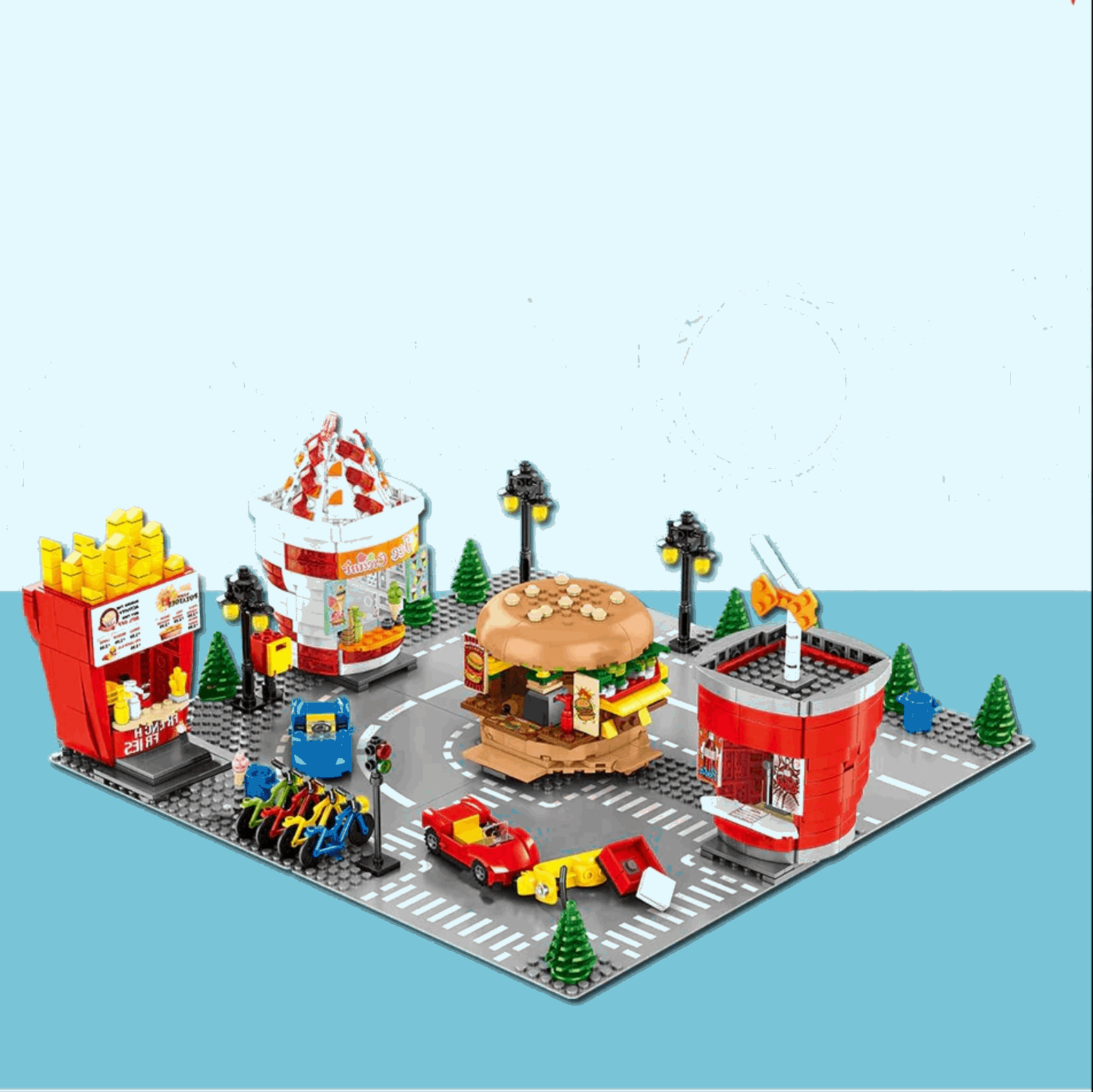 Fast Food Stands Wakaii
