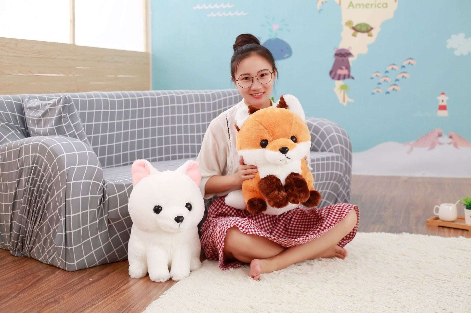 Felicity & Willow The Kawaii Fox Plushies Duo