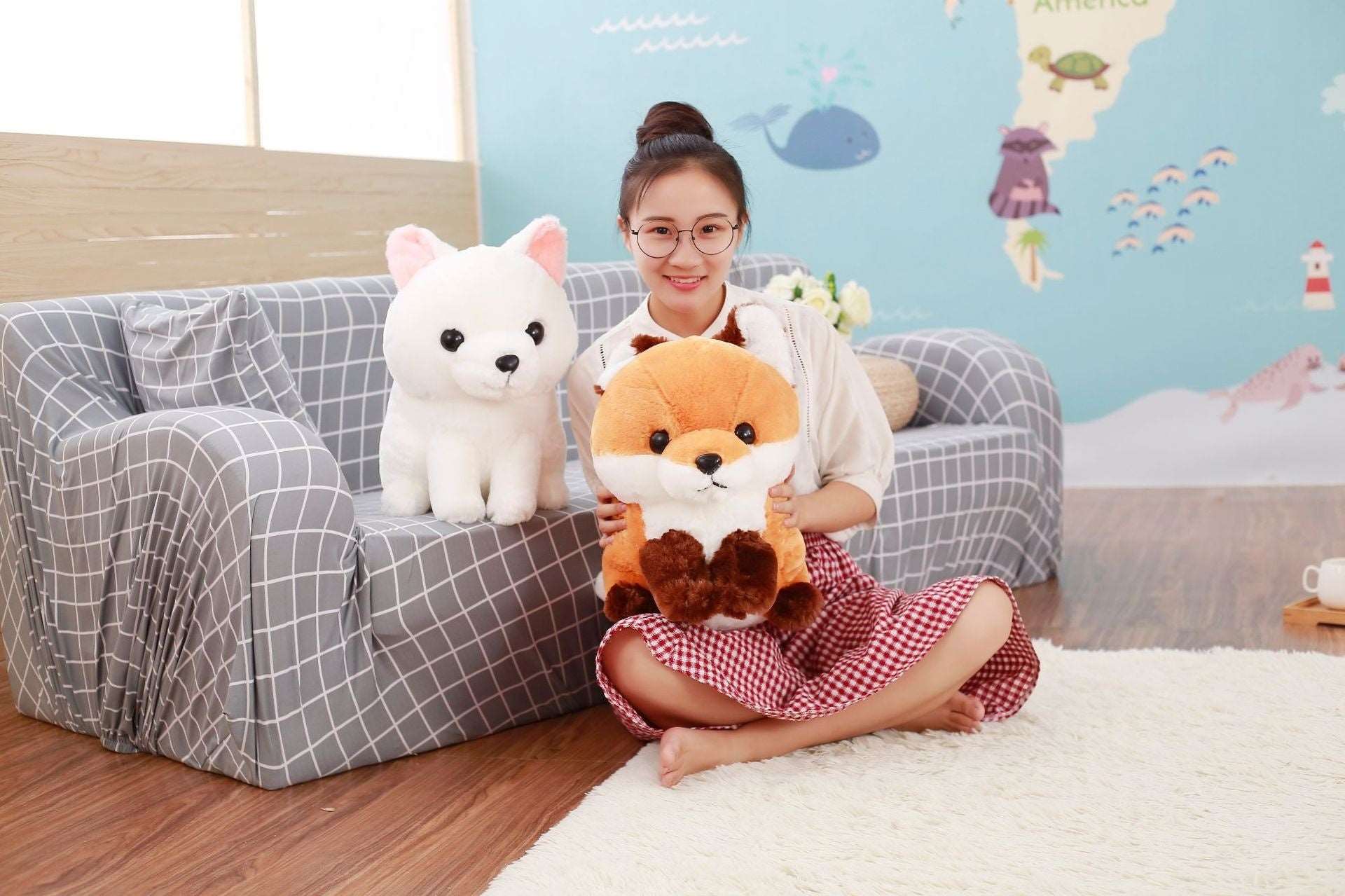 Felicity & Willow The Kawaii Fox Plushies Duo