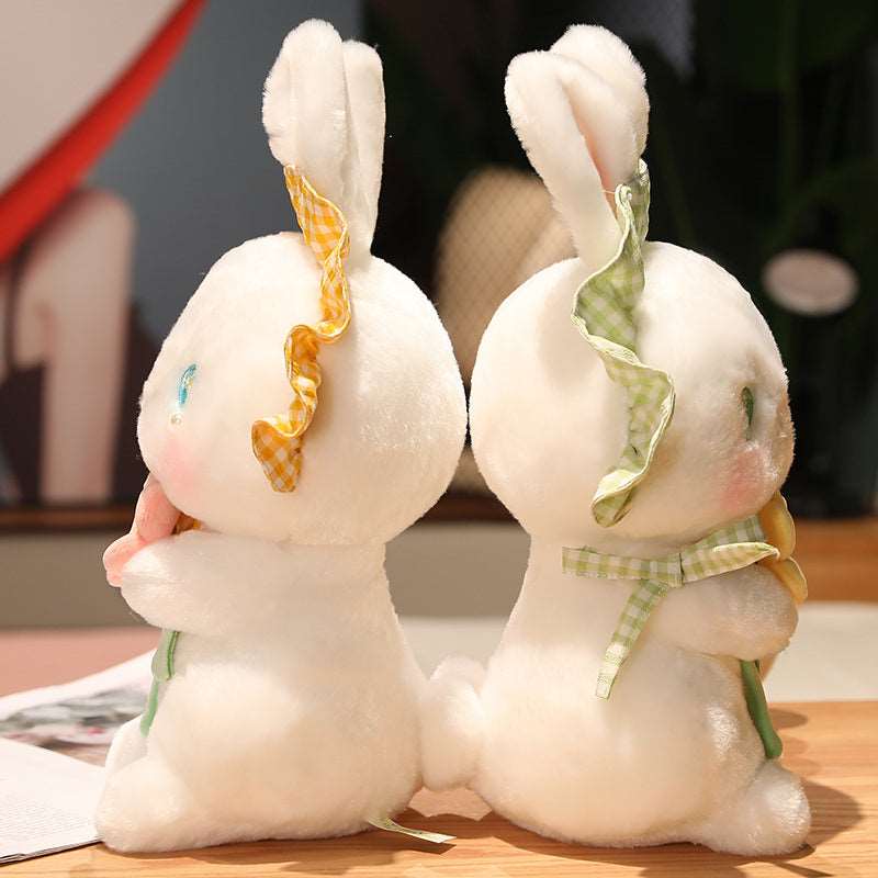 Fluffy the Kawaii Flower Bunny Plushie Wakaii