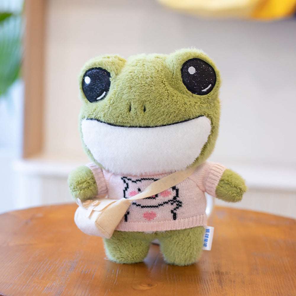 Frankie The Kawaii Frog Plushie Wakaii