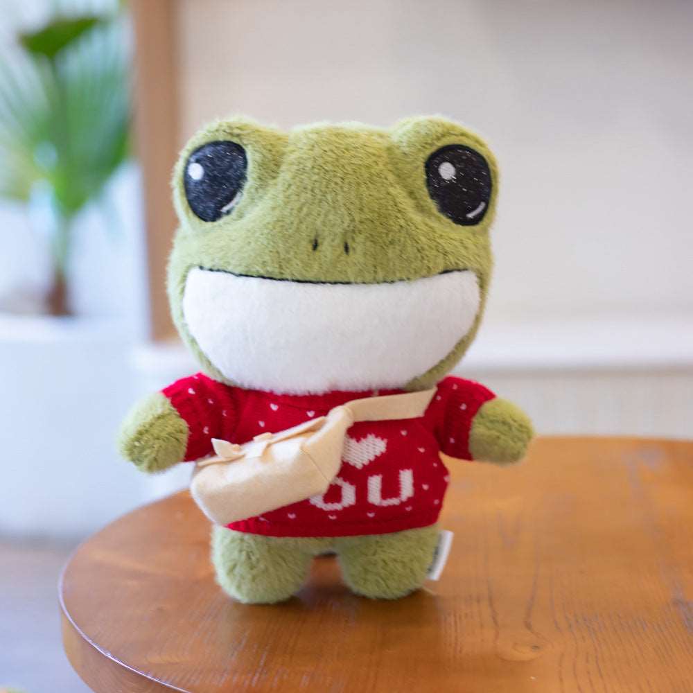 Frankie The Kawaii Frog Plushie Wakaii