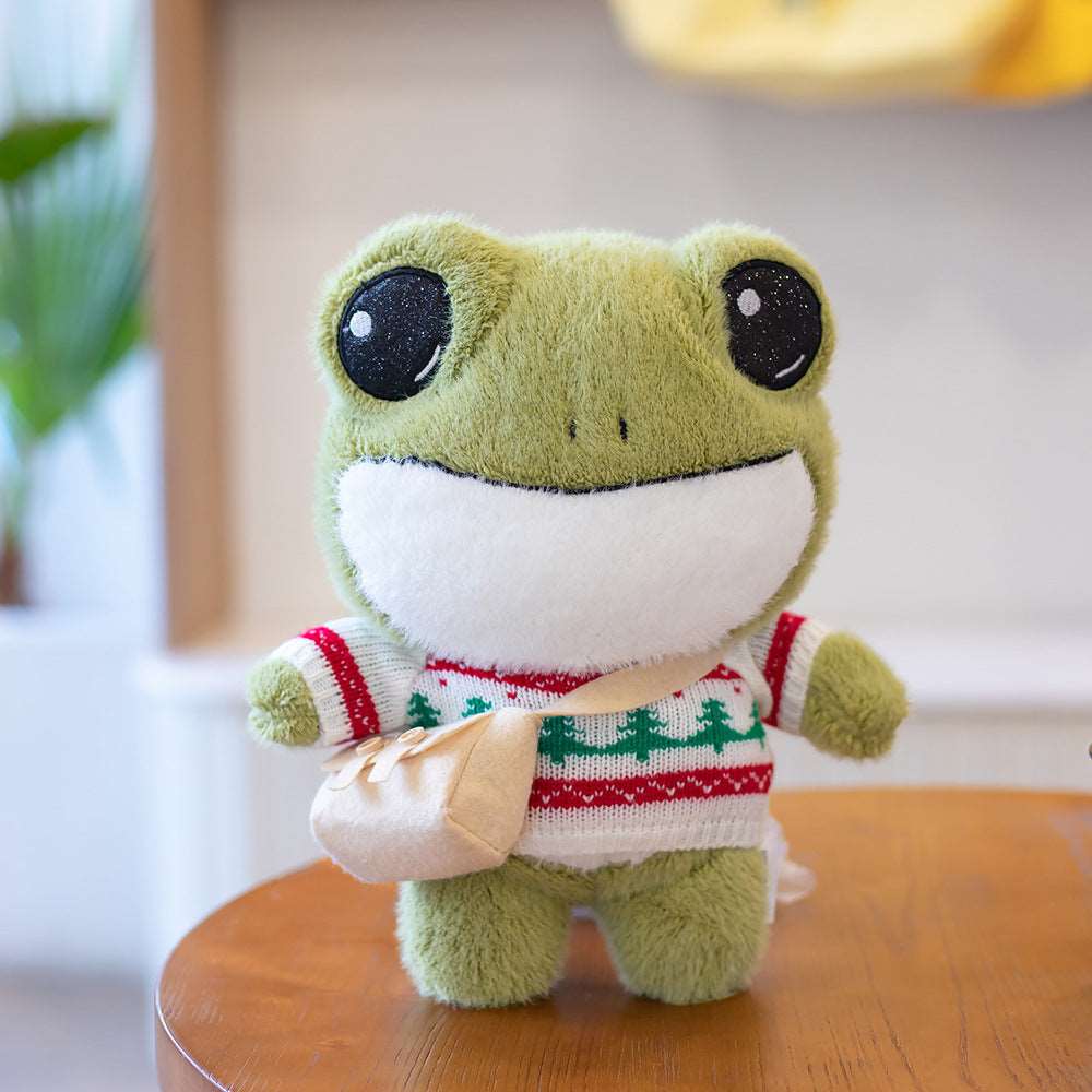Frankie The Kawaii Frog Plushie Wakaii