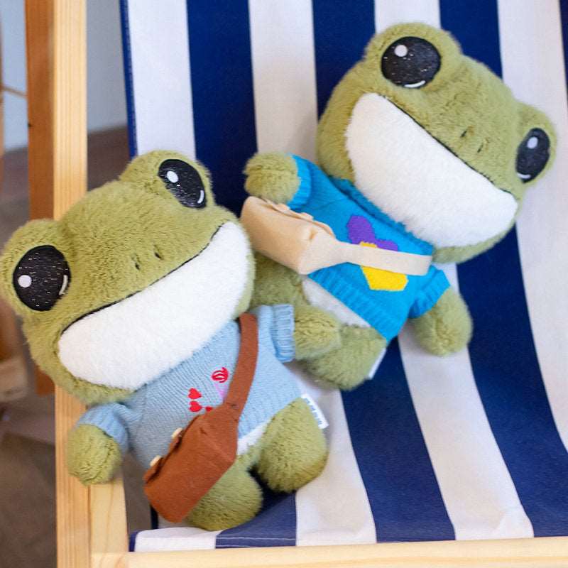 Frankie The Kawaii Frog Plushie Wakaii