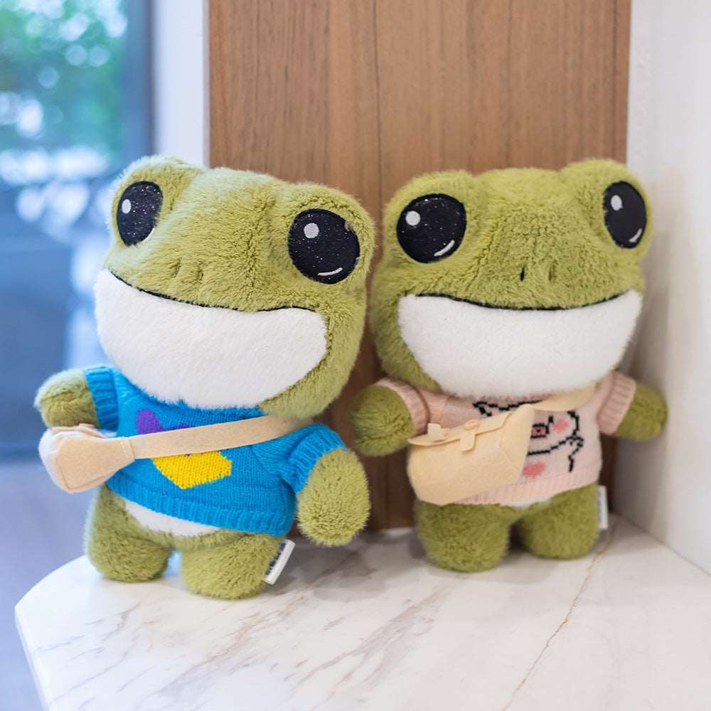 Frankie The Kawaii Frog Plushie Wakaii