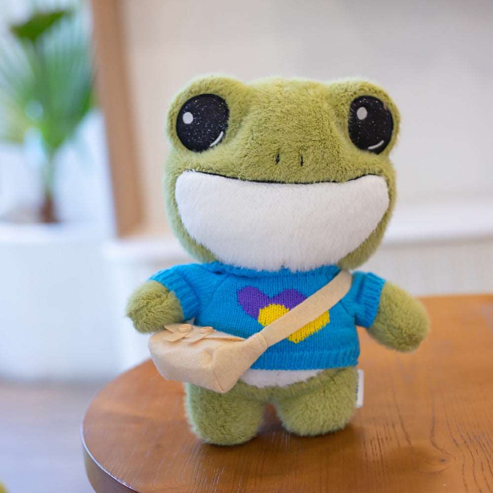 Frankie The Kawaii Frog Plushie Wakaii