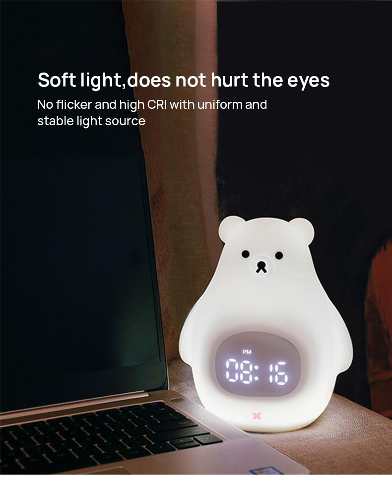 Great White Bear LED Night Light Wakaii